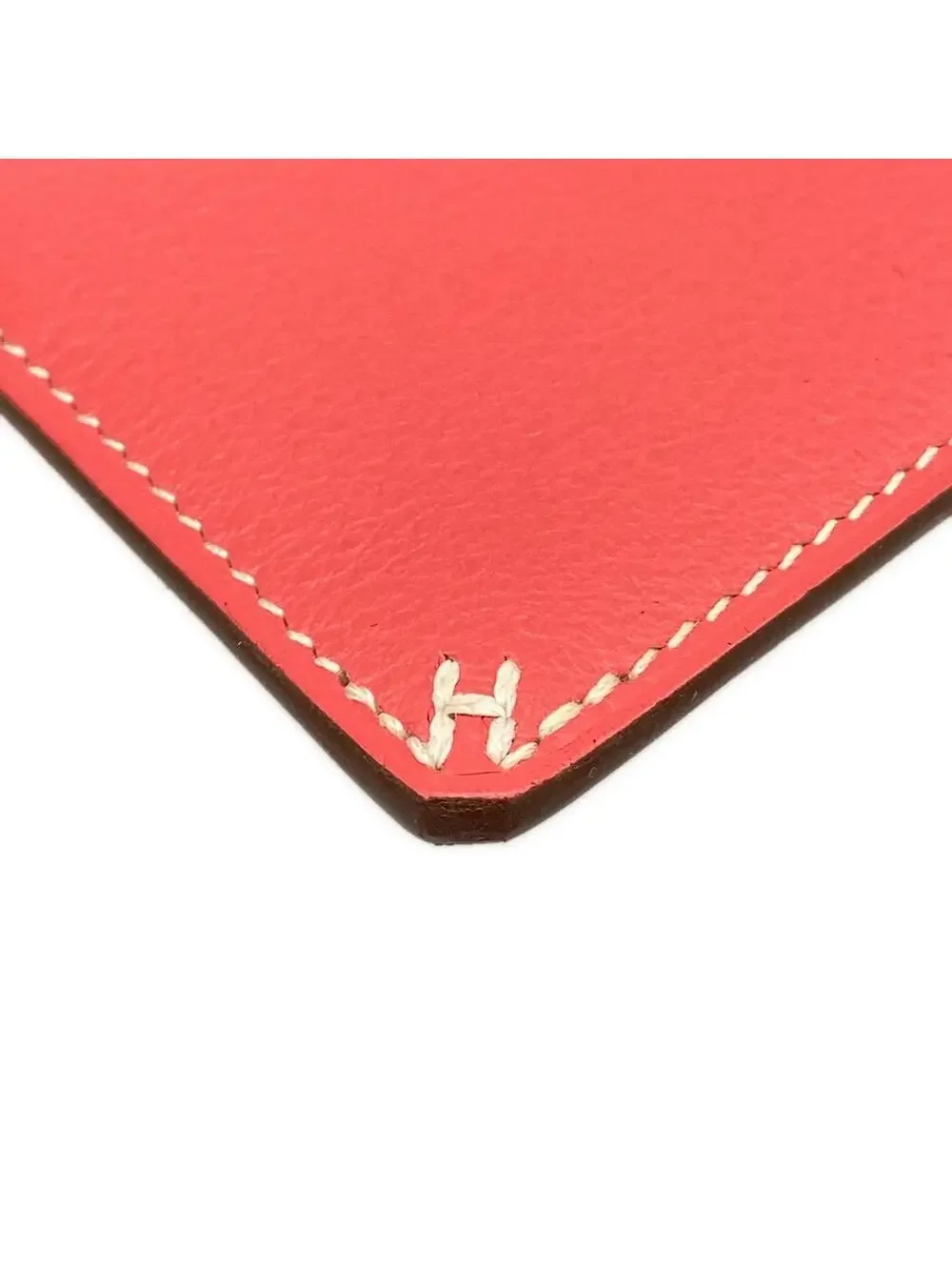 Hermes H Sellier Rose Azalee Veau Epsom #278417H10B